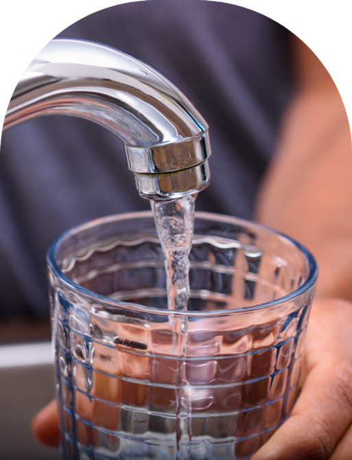 probleme-deau-chlore Eau municipale du robinet qui goûte le chlore