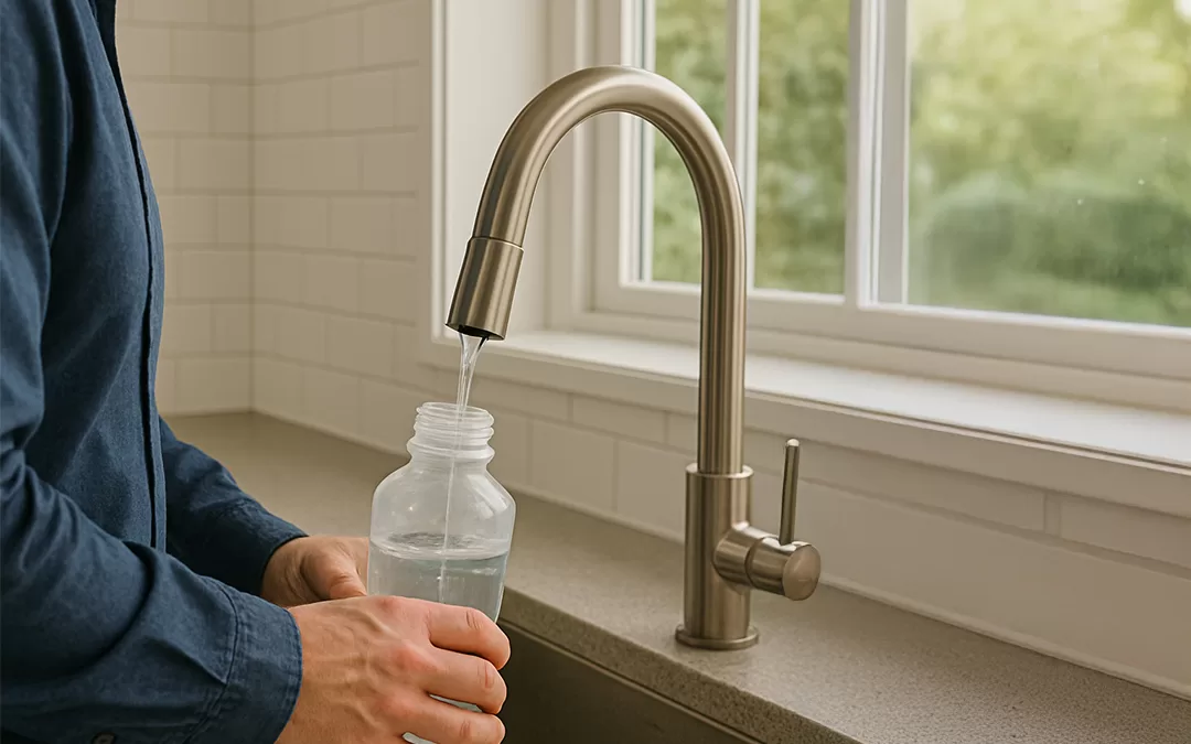 Comment faire mon prélèvement pour mon test d&rsquo;eau bactériologique